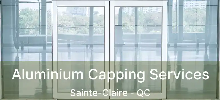  Aluminium Capping Services Sainte-Claire - QC