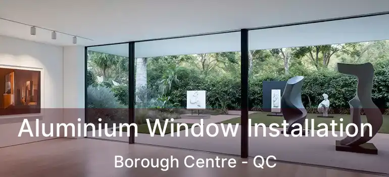  Aluminium Window Installation Borough Centre - QC