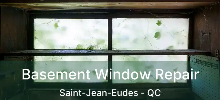  Basement Window Repair Saint-Jean-Eudes - QC