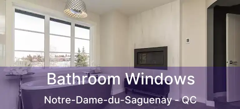 Bathroom Windows Notre-Dame-du-Saguenay - QC
