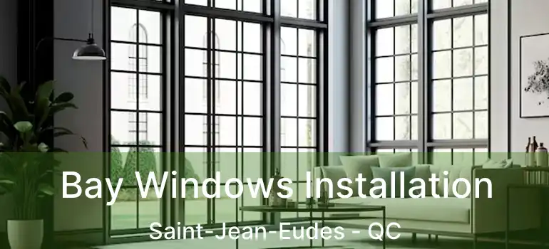  Bay Windows Installation Saint-Jean-Eudes - QC