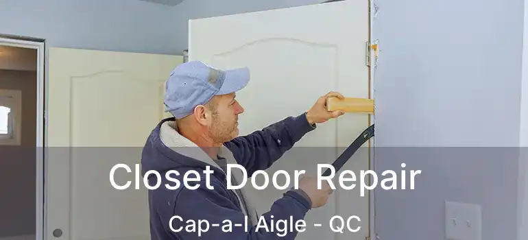  Closet Door Repair Cap-a-l Aigle - QC