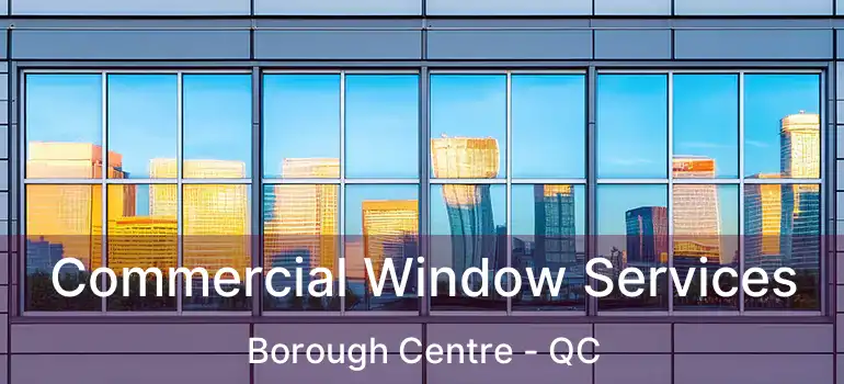  Commercial Window Services Borough Centre - QC