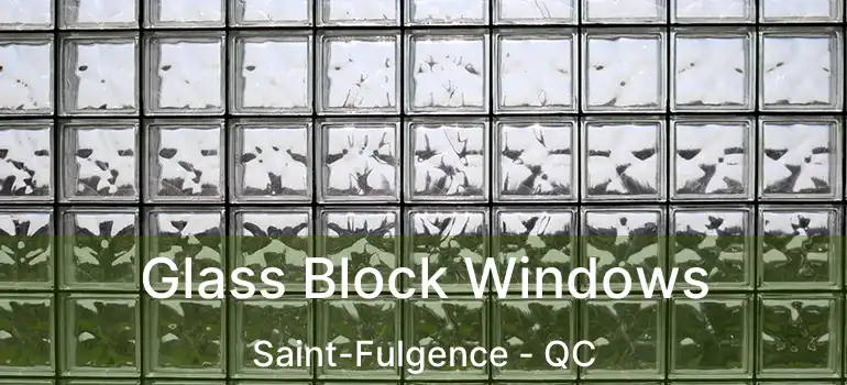  Glass Block Windows Saint-Fulgence - QC