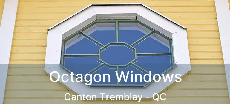  Octagon Windows Canton Tremblay - QC