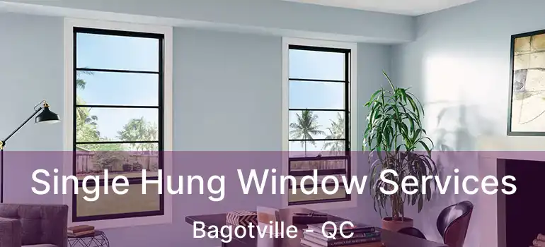  Single Hung Window Services Bagotville - QC