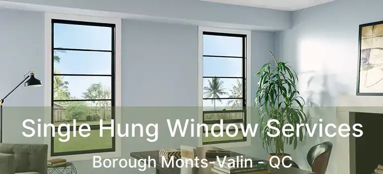  Single Hung Window Services Borough Monts-Valin - QC