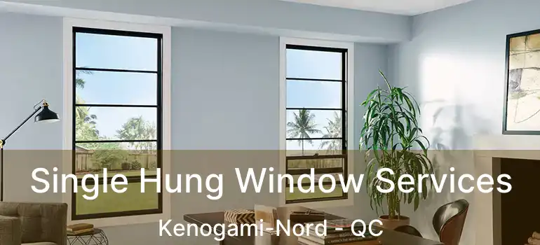  Single Hung Window Services Kenogami-Nord - QC