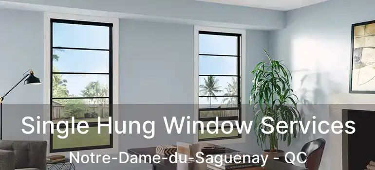  Single Hung Window Services Notre-Dame-du-Saguenay - QC