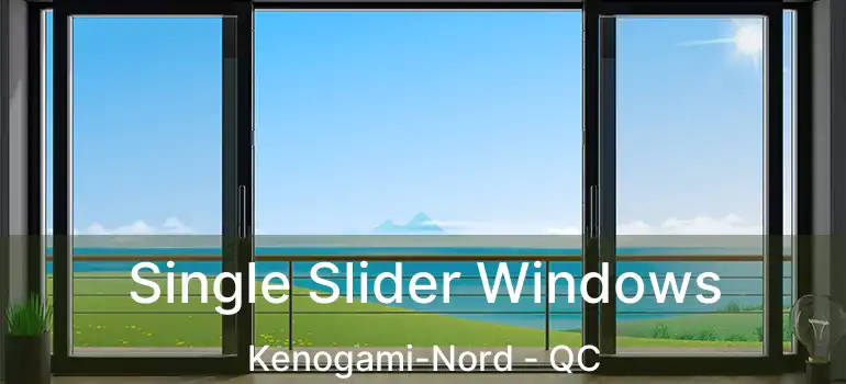  Single Slider Windows Kenogami-Nord - QC